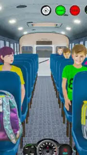 School Bus Driving Games 3D скриншот 7