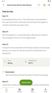 Kitchen+ Airfryer recipes скриншот 12