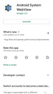 Android System WebView скриншот 15