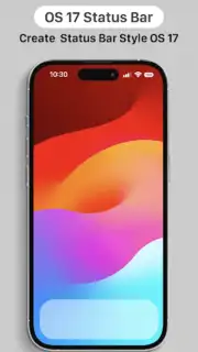 iOS 17 Status Bar скриншот 5