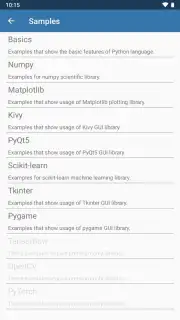 Pydroid 3 скриншот 7