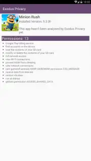 Exodus Privacy скриншот 5