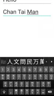 Mixed Chinese Keyboard Plus скриншот 5