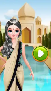 Indian Gopi Doll Makeover- Indian Bridal Fashion скриншот 2