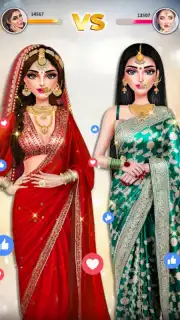Fashion Dress Up Wedding Games скриншот 4