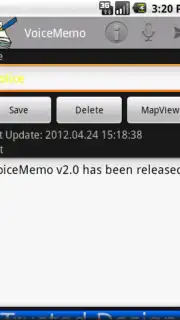 VoiceMemo скриншот 2