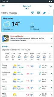 Weather 14 Days - Meteored скриншот 9
