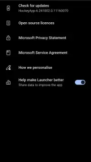 Microsoft Launcher скриншот 25
