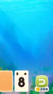 Undersea Solitaire Tripeaks скриншот 2