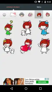 Emoji Stickers for chat Apps скриншот 3