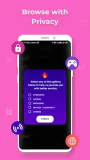 Fire VPN - Vpn Proxy Browser скриншот 2