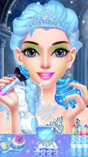 Ice Queen Makeup Dress Up скриншот 5