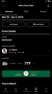 PGA TOUR скриншот 20