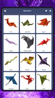 Origami dragons скриншот 7