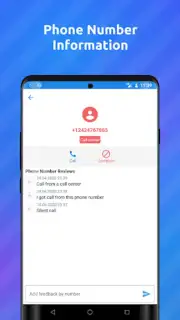 Caller ID Phone Number Lookup скриншот 1