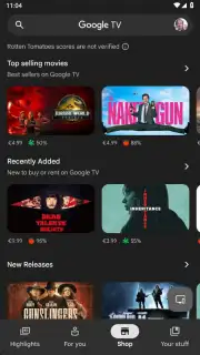 Google TV скриншот 15