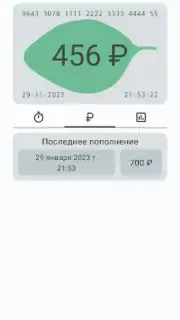 Баланс проездного скриншот 5