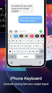 iphone keyboard скриншот 1