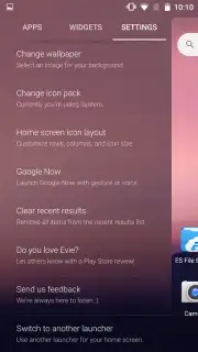 Evie Launcher скриншот 6