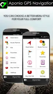 Aponia GPS Navigation скриншот 5