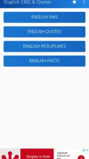 Romantic English SMS 2019 скриншот 3