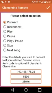 Clementine Remote скриншот 1