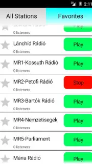 Hungarian Radio Online скриншот 2