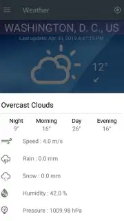 Free Weather Forecast скриншот 6