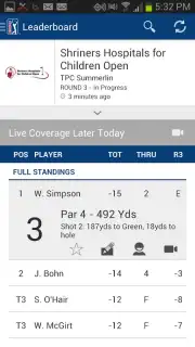 PGA TOUR скриншот 11