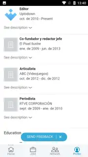 LinkedIn Lite скриншот 2