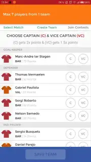 Dream11 скриншот 7