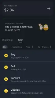 Binance скриншот 4