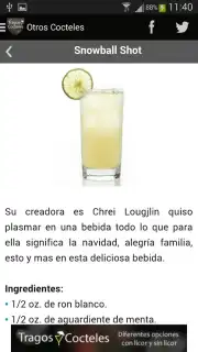 Tragos y Cocteles скриншот 1