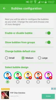 Bubbles for WhatsApp скриншот 2