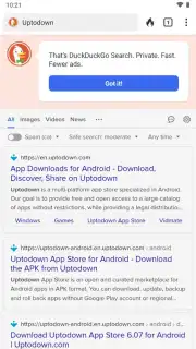DuckDuckGo Private Browser скриншот 2