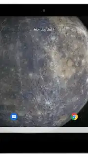 Moon 3D Live Wallpaper скриншот 3