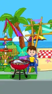 My Town: Beach Picnic скриншот 1