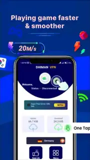 DHIMAN VPN - secure & Fast VPN скриншот 2