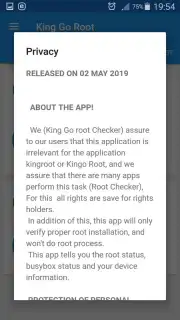 King Go Root Checker скриншот 1
