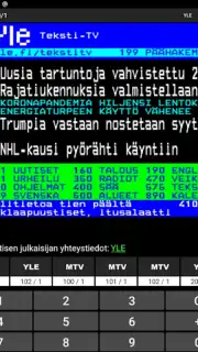 TekstiTV скриншот 1