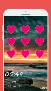 Love Pattern Lock Screen скриншот 3
