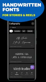 Leto Fonts скриншот 4
