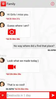 Wickr Me скриншот 2
