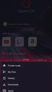 Opera GX скриншот 5