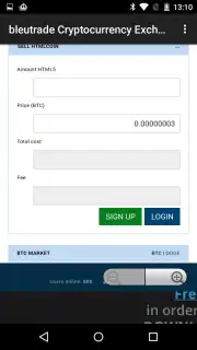 bleutrade скриншот 4