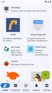 F-Droid скриншот 1