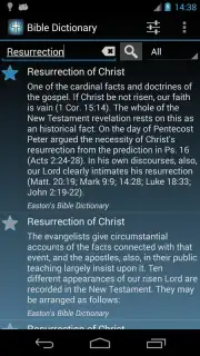 The Bible Dictionary скриншот 3