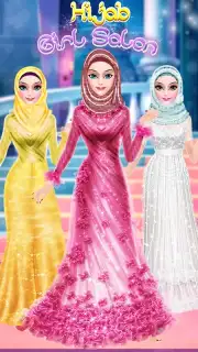 Hijab Girl Salon- Muslim Fashion Princess Makeover скриншот 1