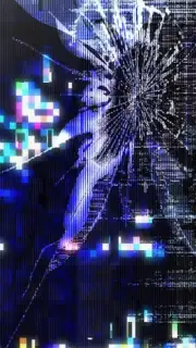 Prank Broken Screen Wallpaper скриншот 1