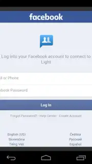 Lite Messenger FB скриншот 2